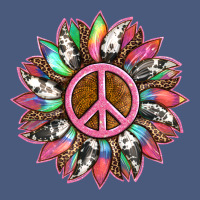 Sunflower And Tie Dye With Peace Sign Vintage Hoodie | Teevron