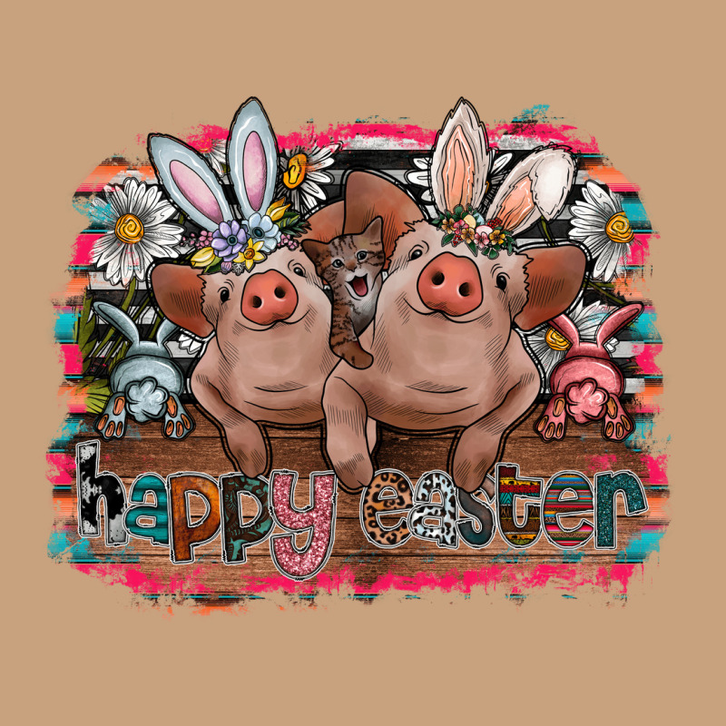 Happy Easter Vintage Tee by CowhideDigitalArt | Teevron