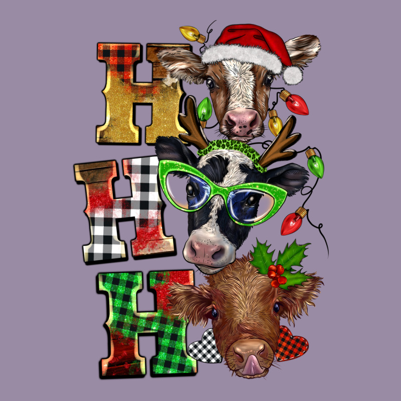 Christmas Ho Ho Ho Cow Classic Tee by BarkalooDesign | Teevron