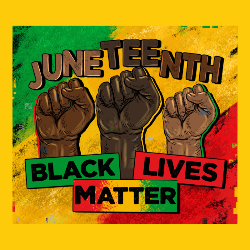 Juneteenth Black Lives Matter Tumbler Premium Hoodie by BarkalooDesign | Teevron