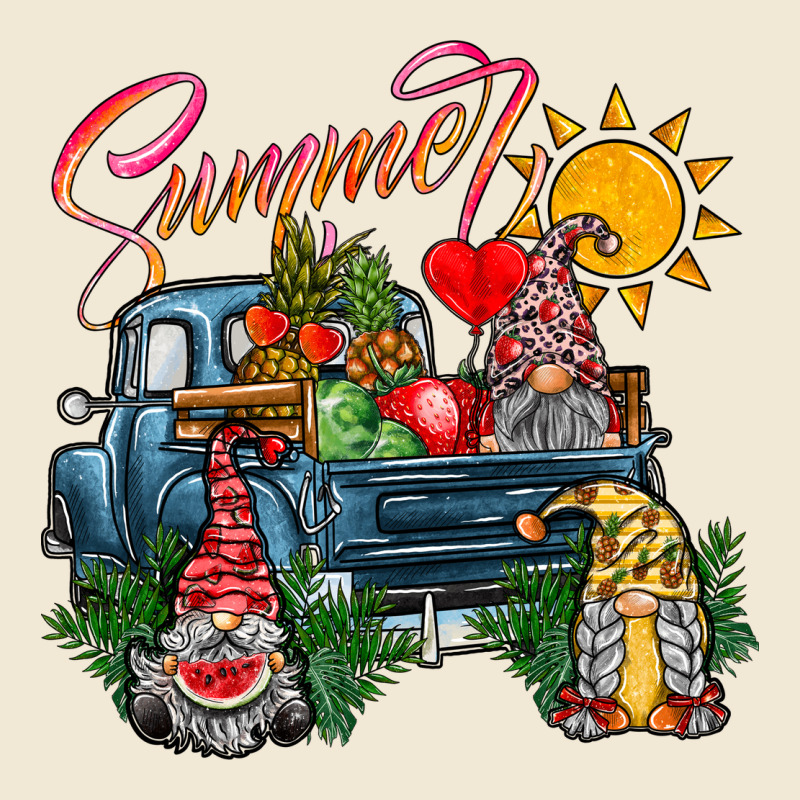 Summer Gnomes  Truck Ladies Tee by CowhideDigitalArt | Teevron