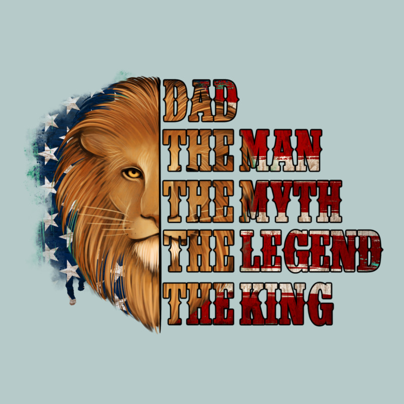 Dad The Man The Myth The Legend The King Heavy Core Tee by Jasminsmagicworld | Teevron