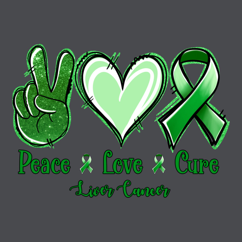 Peace Love Cure Liver Cancer Zipper Hoodie by Jasminsmagicworld | Teevron