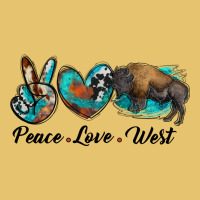 Peace Love West Bison Premium Sweatshirt | Teevron