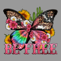 Be Free With Butterfly And Cactus Flowers Vintage Hoodie | Teevron