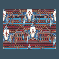 Bull Skull Pattern Urban Heavy Tee | Teevron