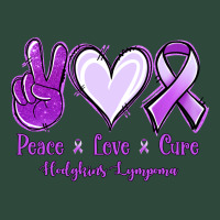Peace Love Cure Odgkins Lympoma Zipper Hoodie | Teevron