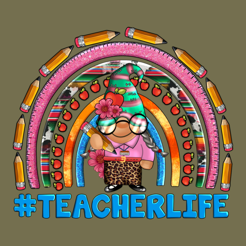 Teacherlife And Teacher Gnome Rainbow Vintage Hoodie by Artiststas | Teevron