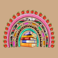 Teacher Pen Apple Books Rainbow Vintage Hoodie | Teevron