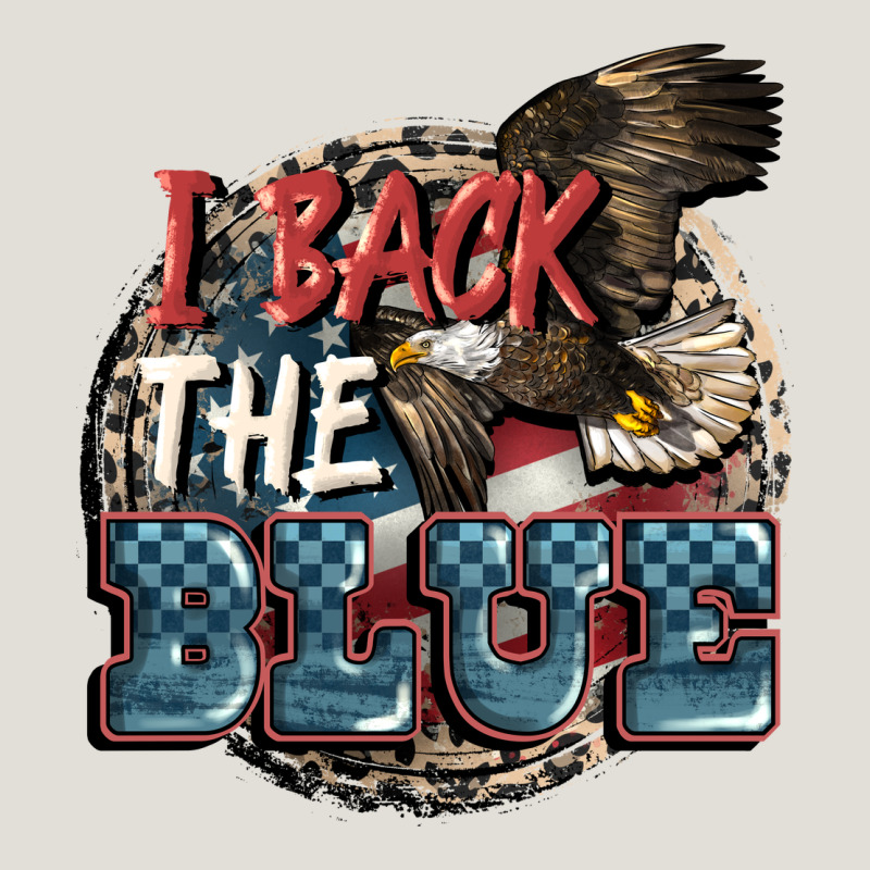 I Back The Blue Heavy Core Tee by FaDigitalArtStudio | Teevron