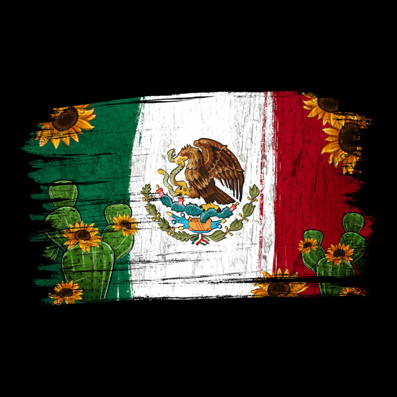 Mexican Flag Cactus Sunflower Heavy Core Tee by Jasminsmagicworld | Teevron