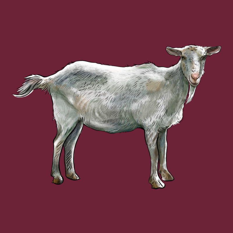 Saanen Goat Long Sleeve Tee by LillyAllenDesigns | Teevron
