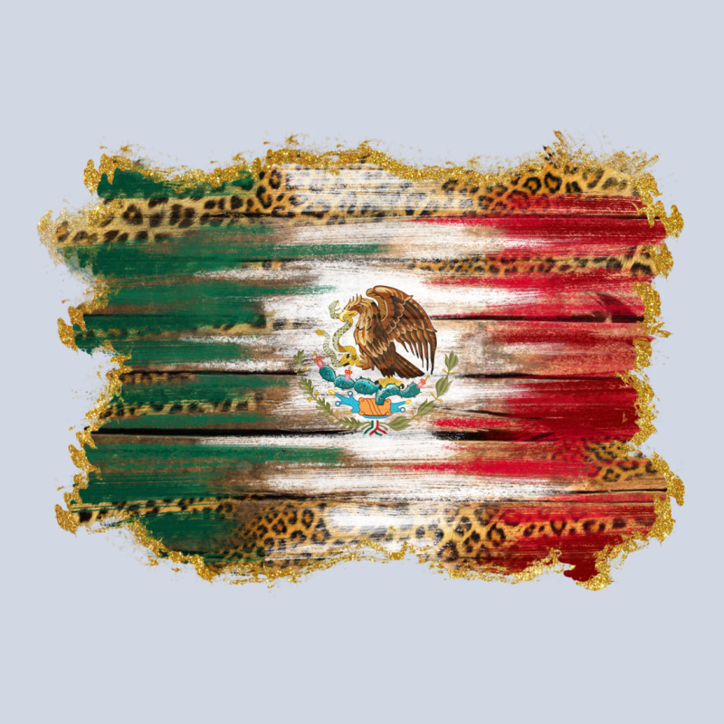 Mexican Flag With Leopard Premium Sweatshirt by RanaPortraitStore | Teevron