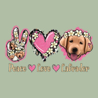 Peace Love Labrador Urban Heavy Tee | Teevron