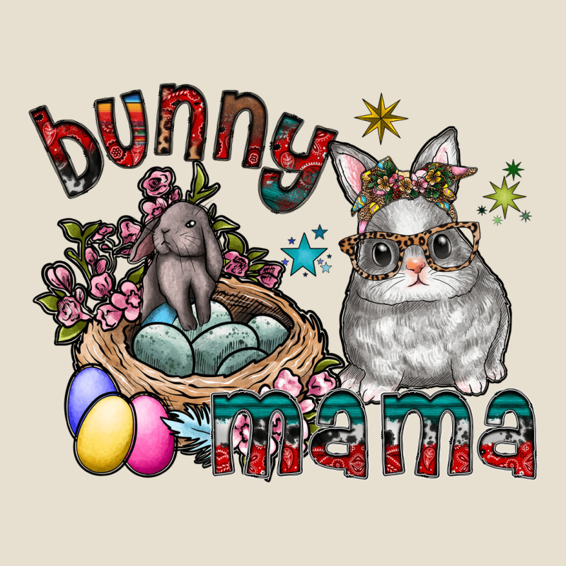 Bunny Mama Urban Heavy Tee by CowhideDigitalArt | Teevron