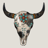Cowhide Bull Skull Heavy Core Tee | Teevron