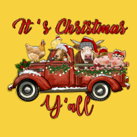 It's Christmas Y'all Truck With Farm Animals Premium Sweatshirt | Teevron