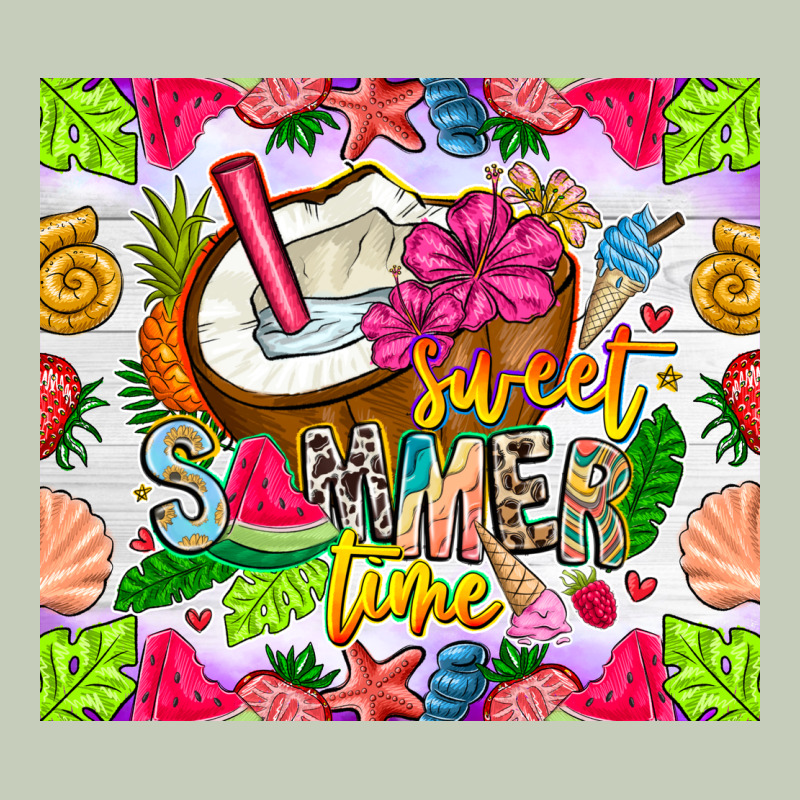 Summer Time Ladies Tee by CowhideDigitalArt | Teevron
