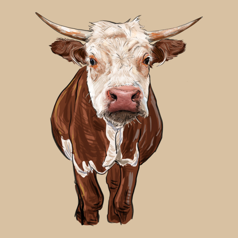 Hereford Cow Heavyweight Hoodie by RanaPortraitStore | Teevron