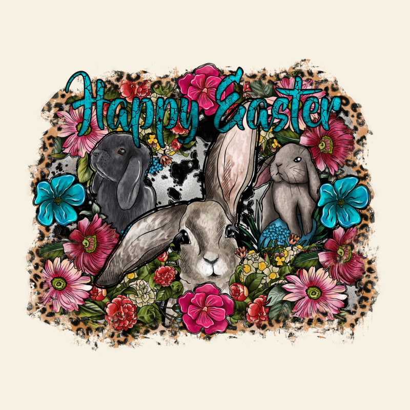 Happy Easter Vintage Tee by CowhideDigitalArt | Teevron