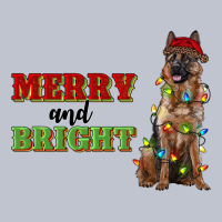 Merry And Bright German Shepherd Premium Hoodie | Teevron