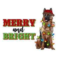 merry and bright german shepherd | Teevron