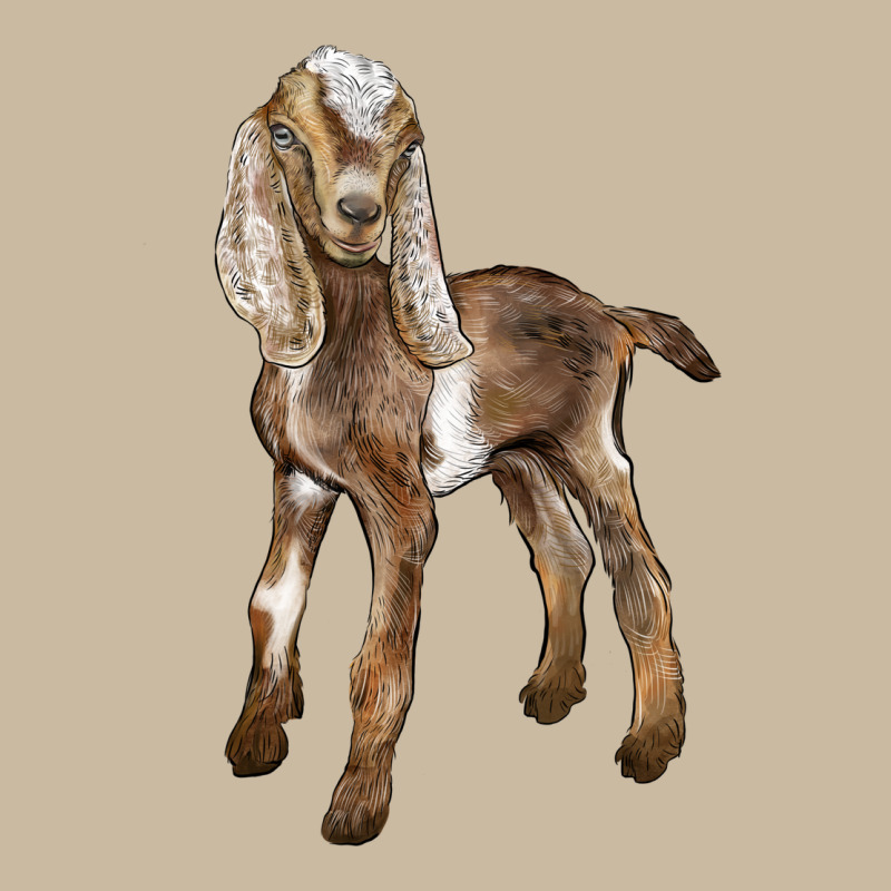 Baby Nubian Goat Long Sleeve Tee by LillyAllenDesigns | Teevron