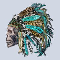 Western Indian Headdress With Skull Premium Sweatshirt | Teevron