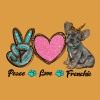 Peace Love Frenchie Urban Heavy Tee | Teevron