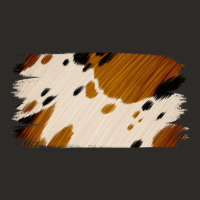Cowhide Black And Light Brown Brushstroke Heavy Core Tee | Teevron