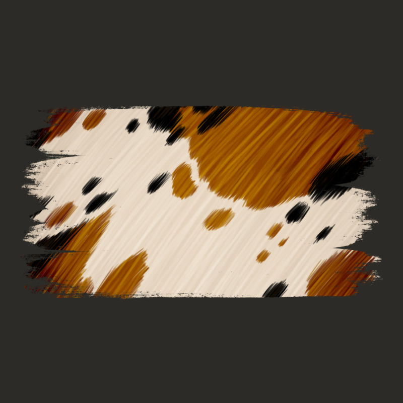 Cowhide Black And Light Brown Brushstroke Heavy Core Tee by Jasminsmagicworld | Teevron