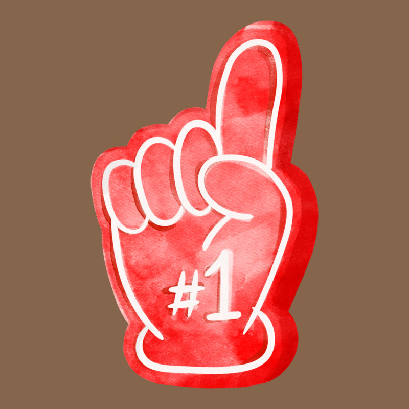 Number One Foam Finger Premium Tee by FaDigitalArtStudio | Teevron