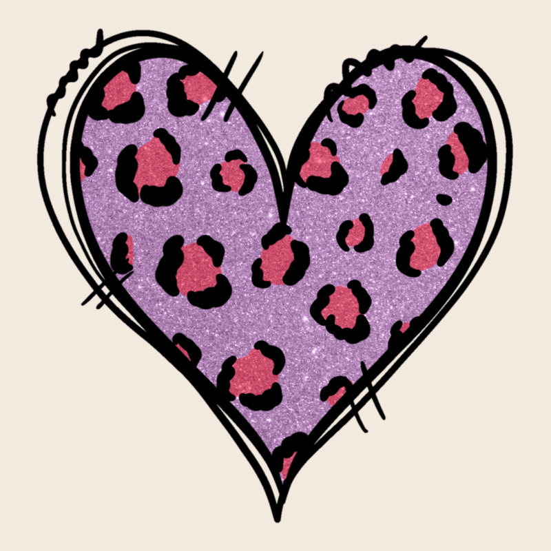 Glitter Purple Leopard Heart Zipper Hoodie by Jasminsmagicworld | Teevron