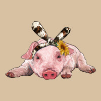 Baby Pig With Cowhide Ribbon Heavyweight Hoodie | Teevron