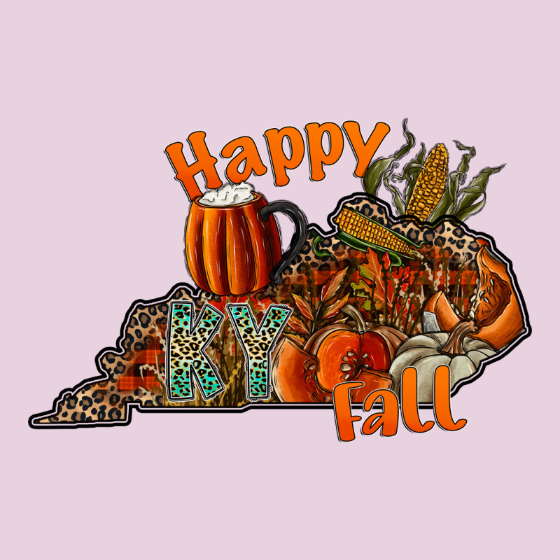 Happy Fall Ladies Tee by CowhideDigitalArt | Teevron