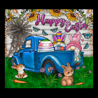 Happy Easter Truck Ladies Tee | Teevron