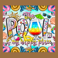 The Pool Is My Happy Place Vintage Tee | Teevron