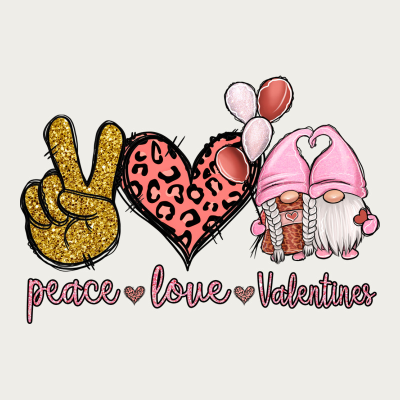 Peace Love Valentines Gnomes Zipper Hoodie by Jasminsmagicworld | Teevron