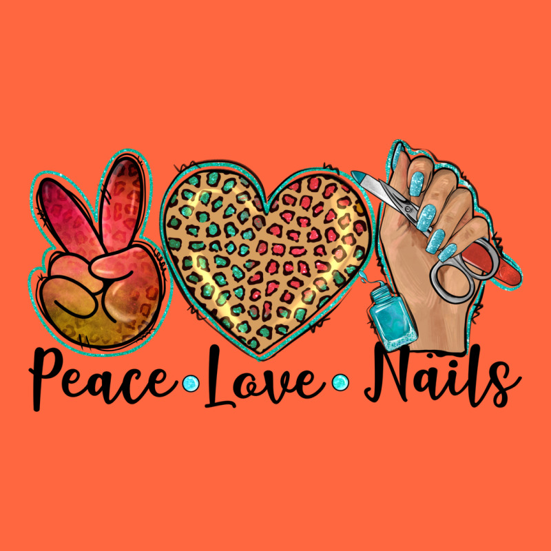 Peace Love Nails Premium Hoodie by BarkalooDesign | Teevron