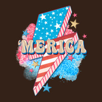 Merica Leopard Lightning Bolt Heavy Core Tee | Teevron