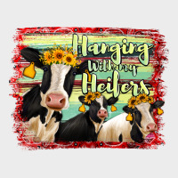 Hanging With My Heifers Holstein Cows Urban Hoodie | Teevron