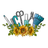 nail tools with sunflower | Teevron