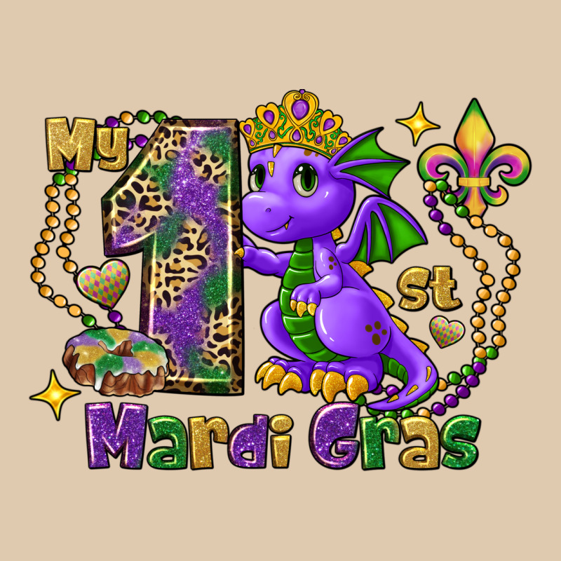 Dragon My First Mardi Gras Classic Tee by FaDigitalArtStudio | Teevron