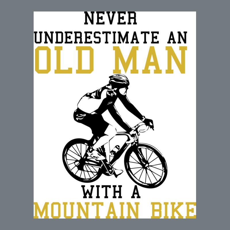 Never Underestimate An Old Man With A Mountain Bike Heavyweight Sweatshirt by Bettercallsaul | Teevron