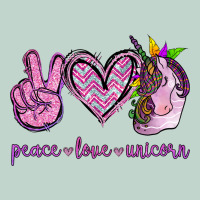 Peace Love Unicorn Zipper Hoodie | Teevron
