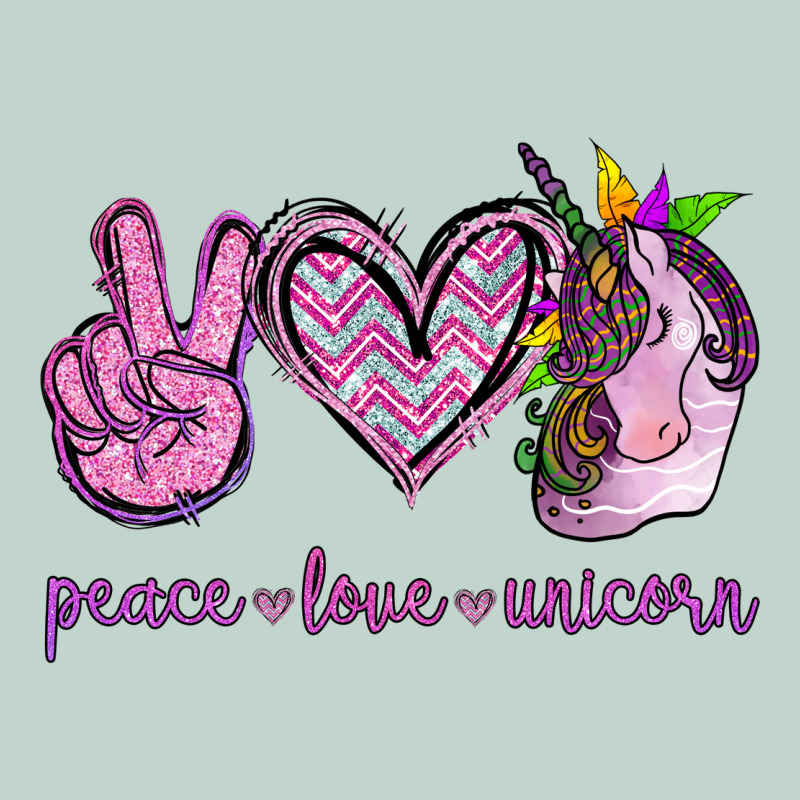 Peace Love Unicorn Zipper Hoodie by Jasminsmagicworld | Teevron