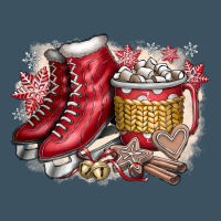 Christmas Ice Skating Urban Heavy Tee | Teevron