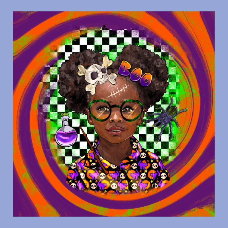 Halloween African Girl Classic Tee by BarkalooDesign | Teevron