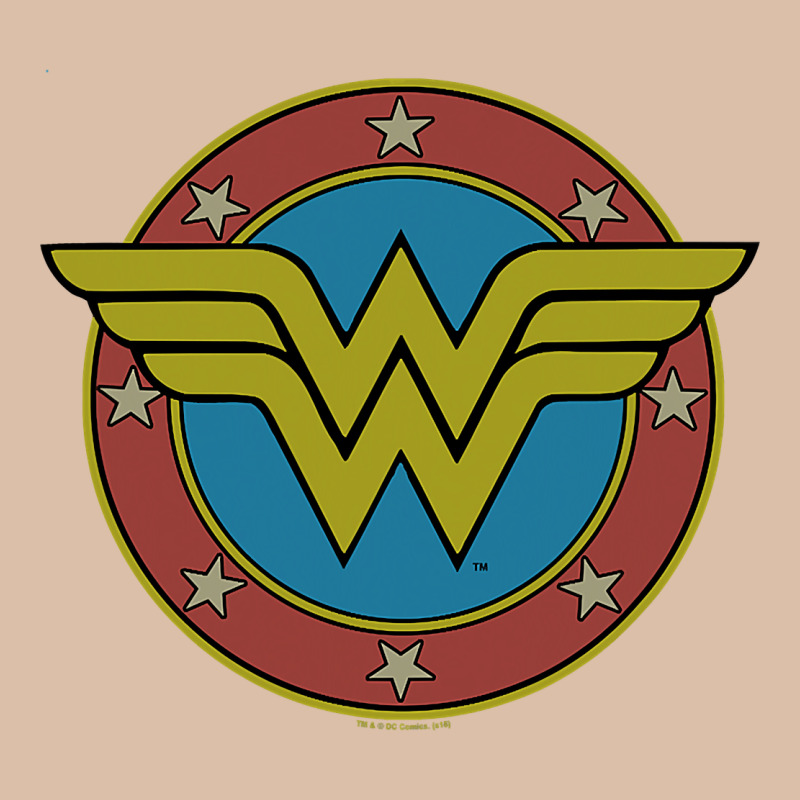 Wonder Woman Vintage Emblem Urban Heavy Tee by maiPhamDesign | Teevron