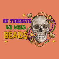 On Tuesdays We Wear Beads Skull Classic Tee | Teevron